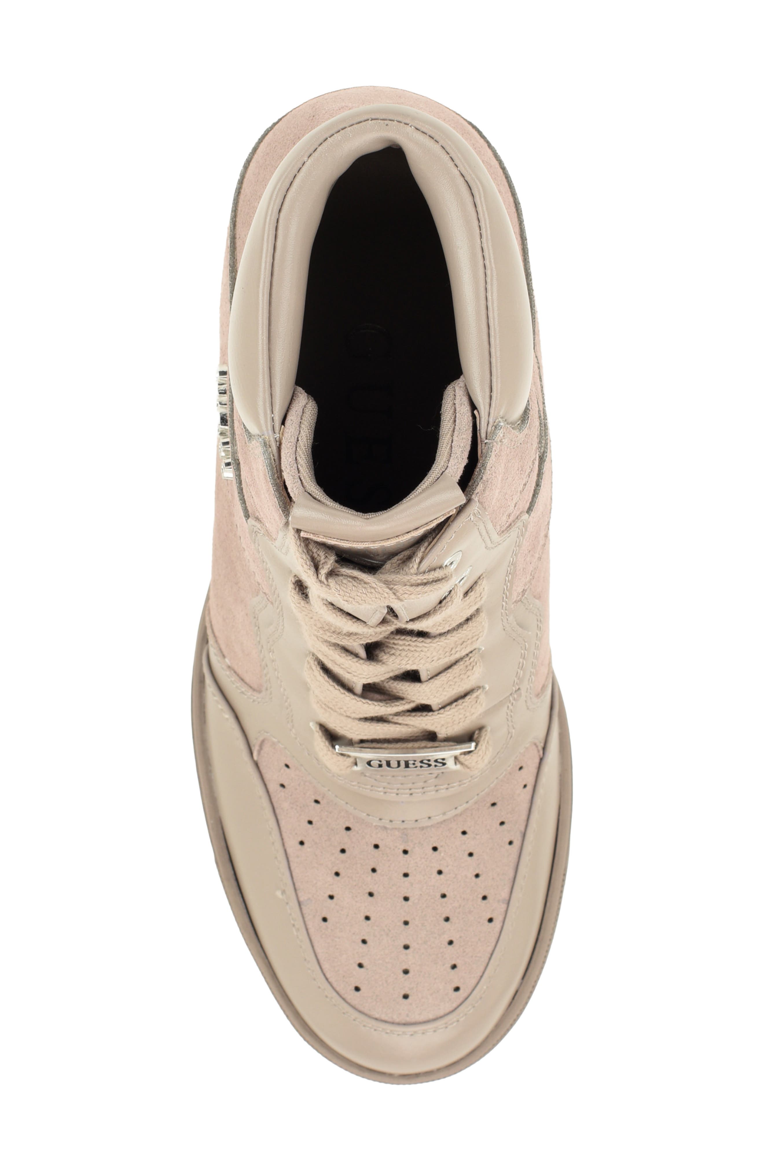 Guilley Wedge Sneaker, Alternate, color, LIGHT GRAY