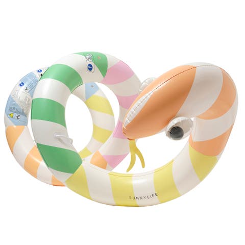 Sorbet Stripe Giant Inflatable Noodle