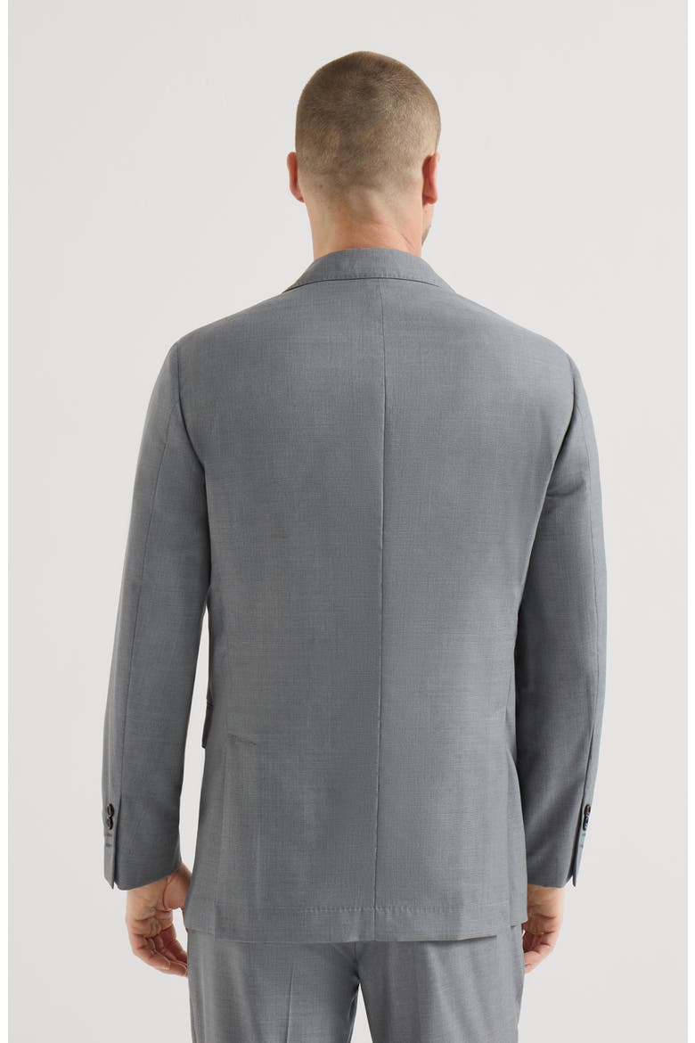 Hopsack blazer, Alternate, color, Grey