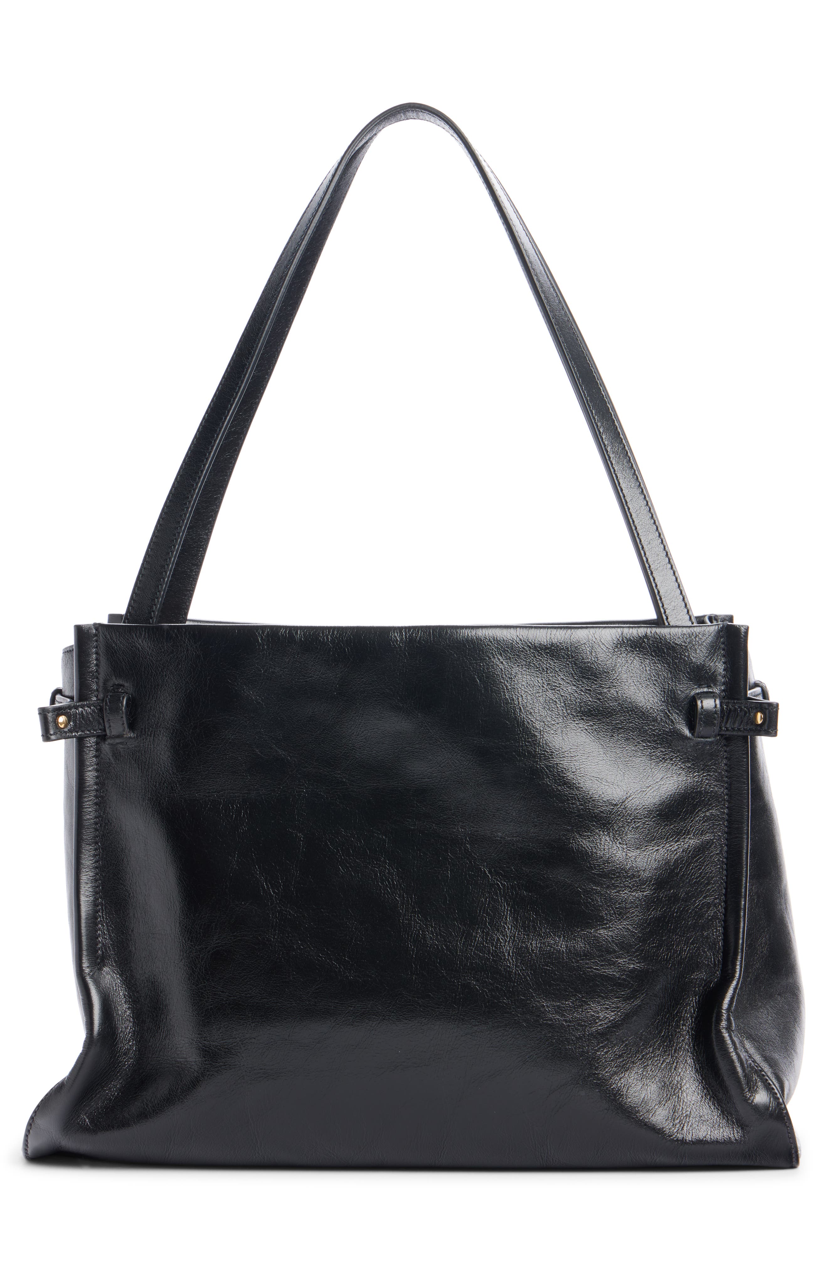 Chloé Charms Leather Tote, Alternate, color, 