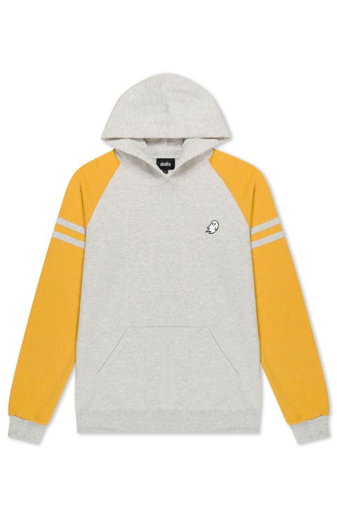 Mens Ghost Varsity Midweight Hooded Sweatshirt