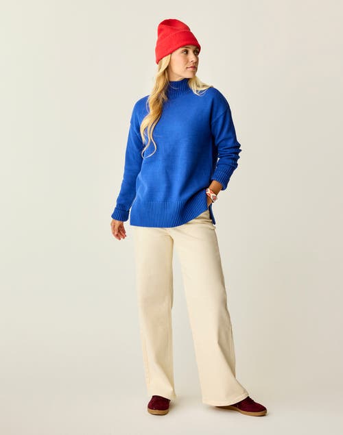 Carve Designs Woodward Sweater In Blue
