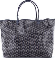 Pre-Owned Goyard Saint Louis Tote Coated Canvas GM