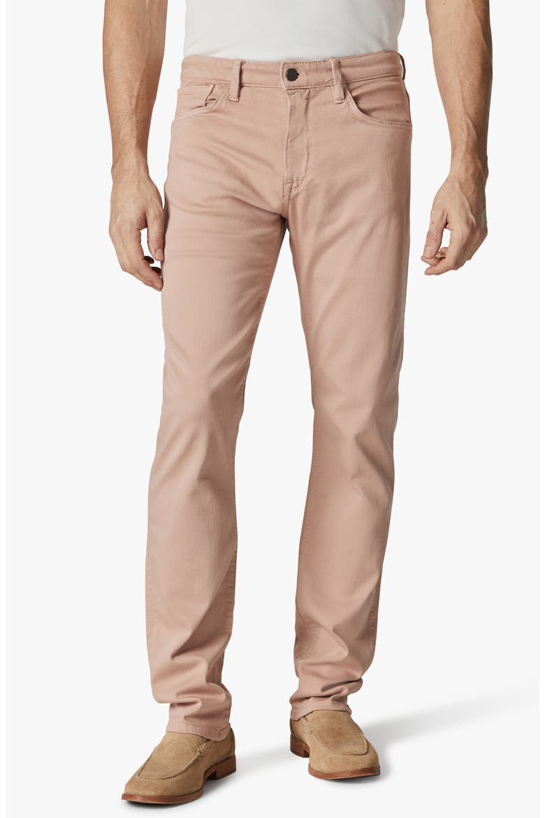 Courage Straight Stretch Twill Pants, Main, color, ROSE COMFORT