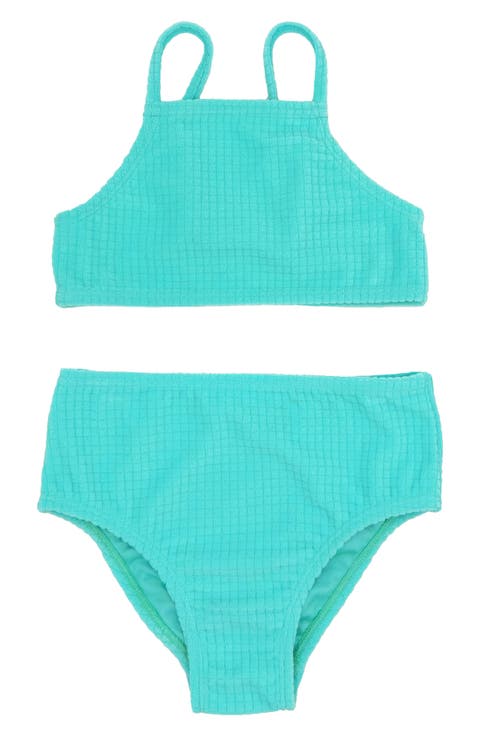 Kids' T-Street Terry Two-Piece Swimsuit (Toddler & Little Kid)