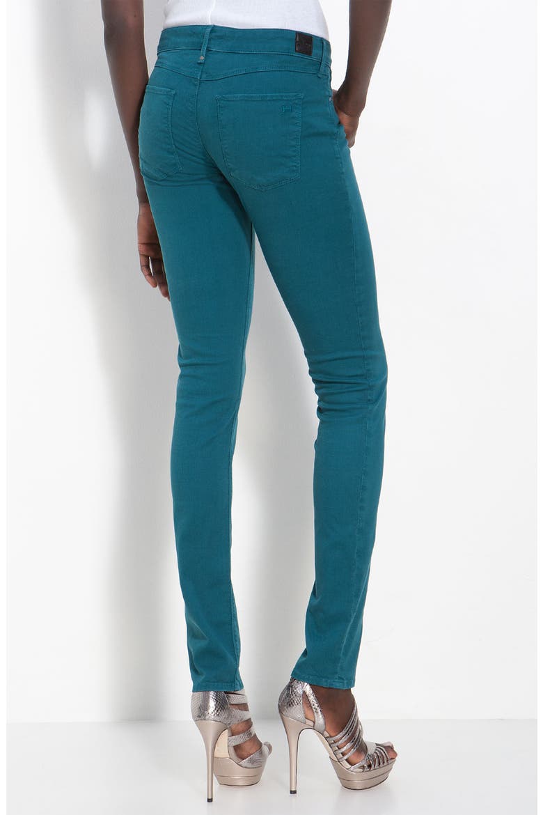 'Alice' Skinny Stretch Jeans (Nordstrom Exclusive), Alternate, color, SPANISH MOSS