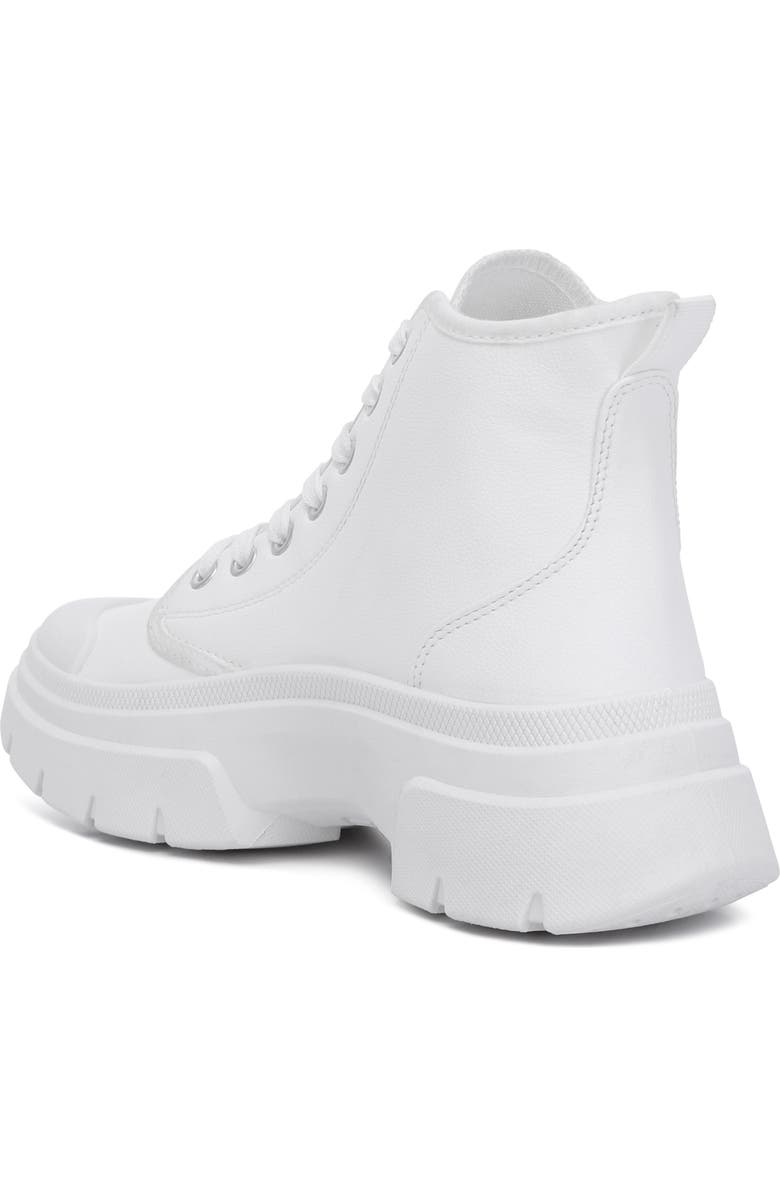 LONDON RAG Roxane Chunky Combat Boot, Alternate, color, White
