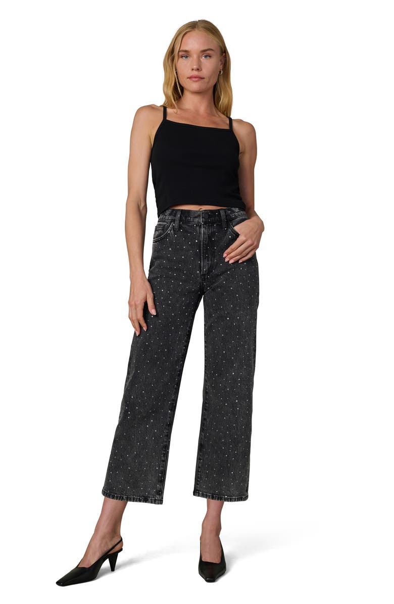 Joe's Jeans The Blake High Waist Crop Wide Leg Jeans, Alternate, color, Cosmic Night