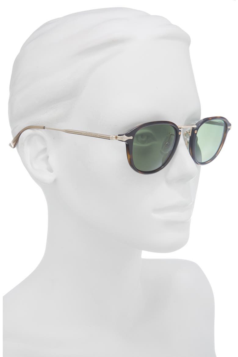 48mm Square Sunglasses, Alternate, color, HAVANA GOLD GREEN