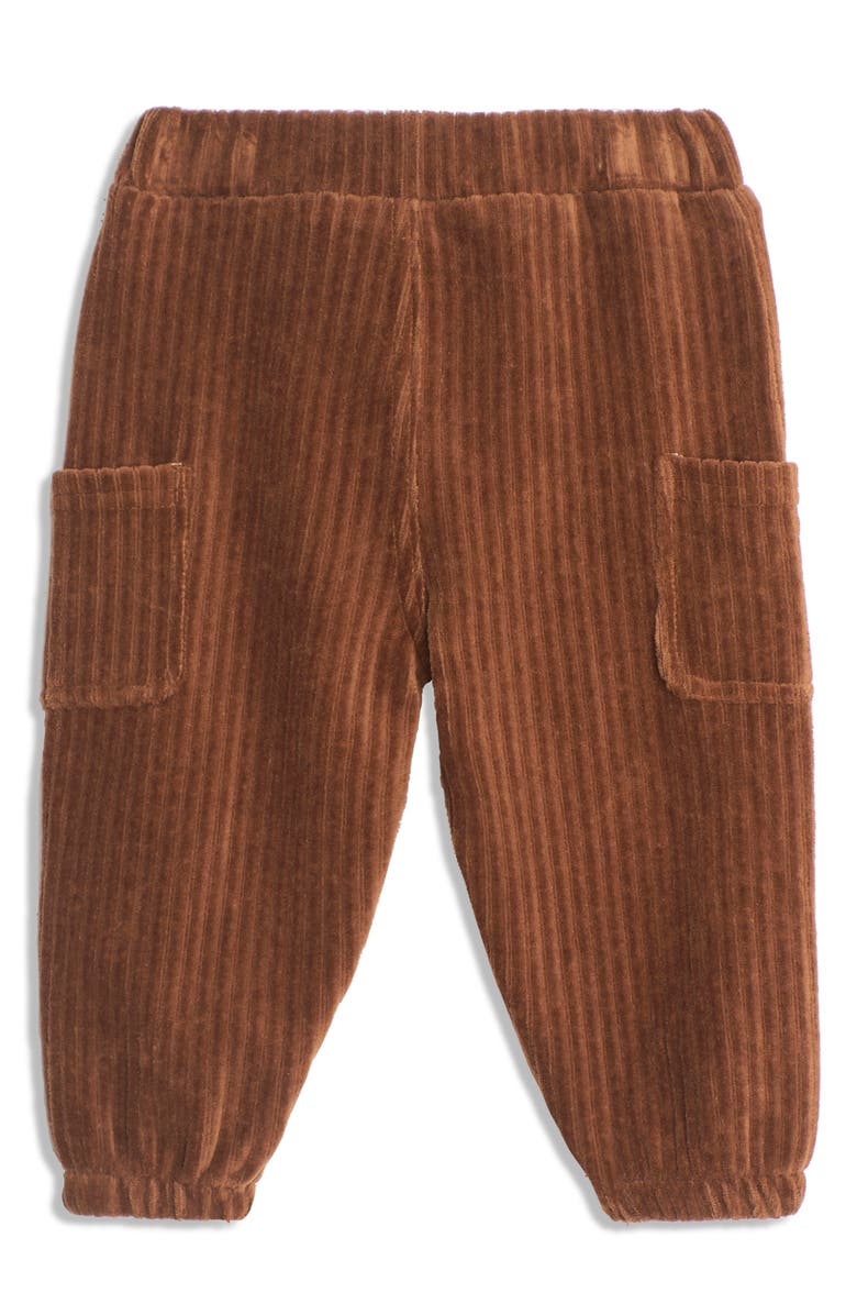 JOJO MAMAN BEBE Tiger Sweatshirt & Cargo Leggings Set, Alternate, color, 