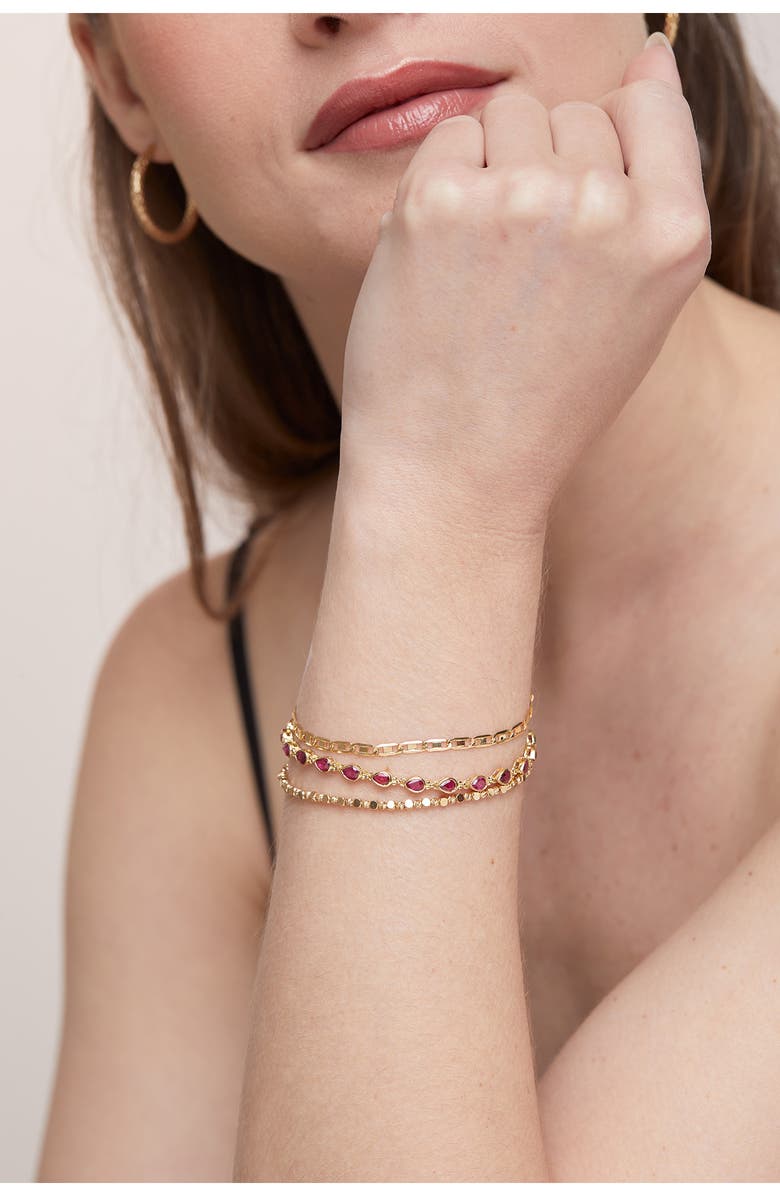 Bony Levy 14K Gold Link Bracelet, Alternate, color,