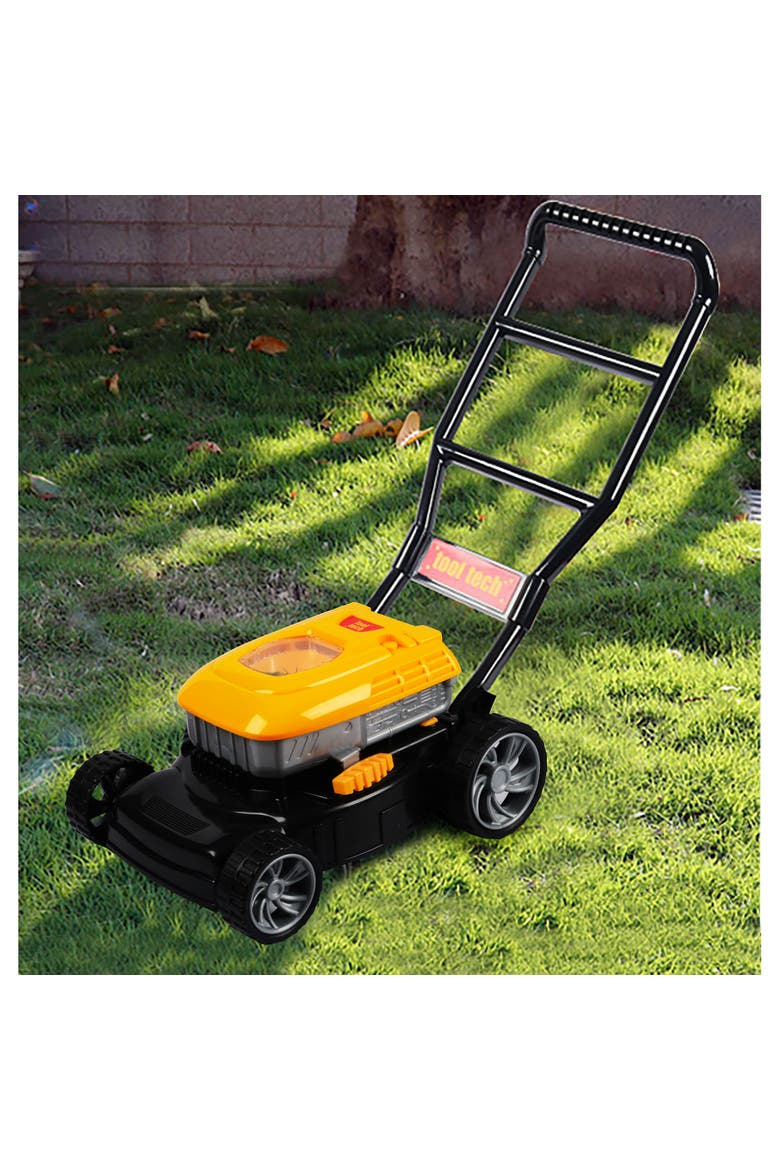 Electronic Lawn Mower Children's Pretend Play Toy, Alternate, color, Multicolored