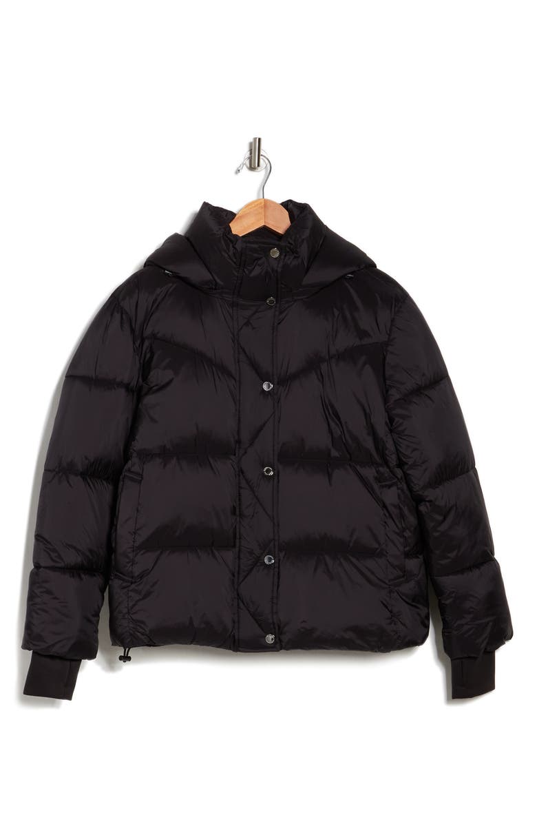 BCBGeneration Hooded Puffer Jacket, Alternate, color,