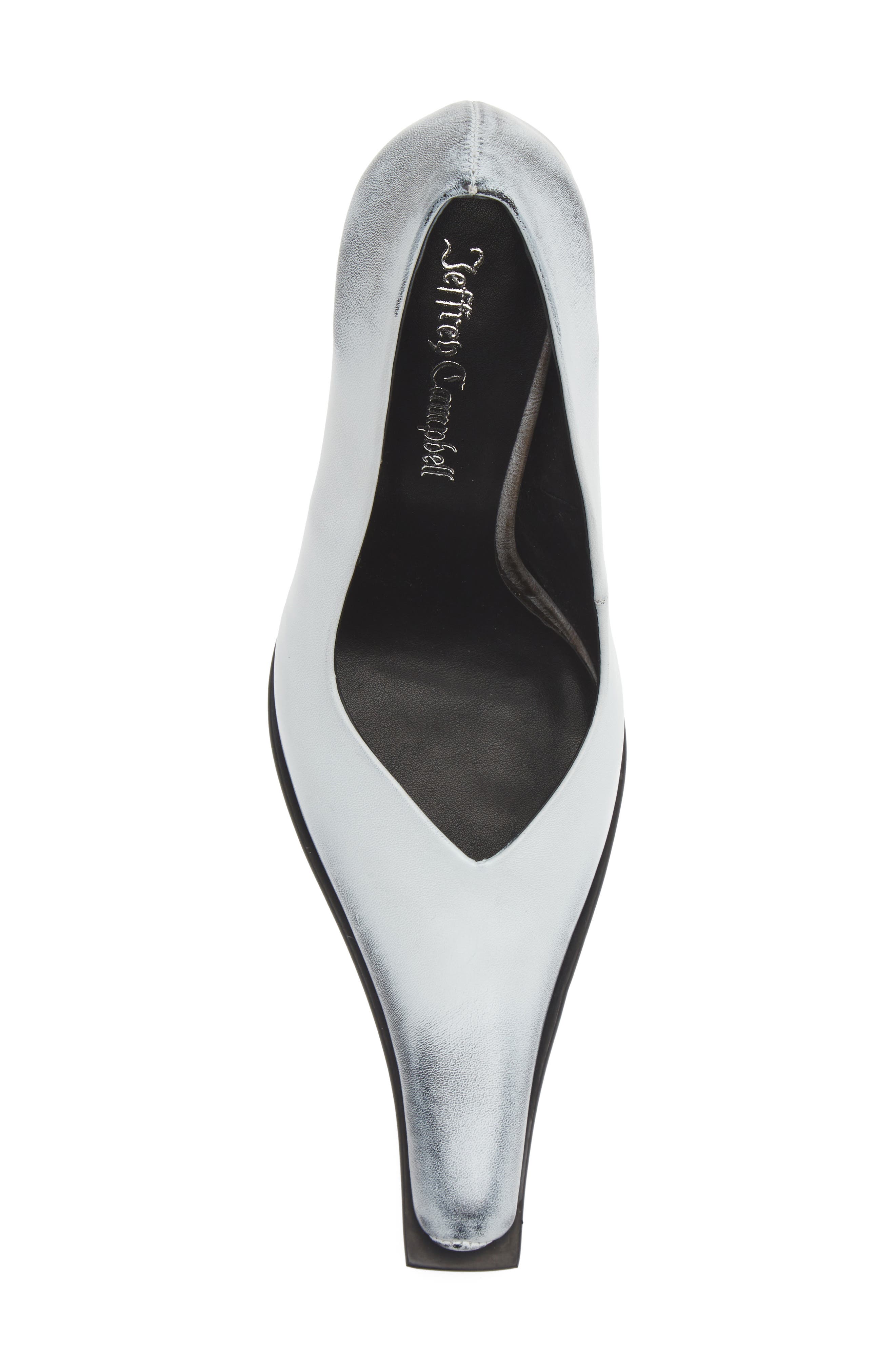 Centaui Pointed Toe Pump, Alternate, color, WHITE RUBOFF