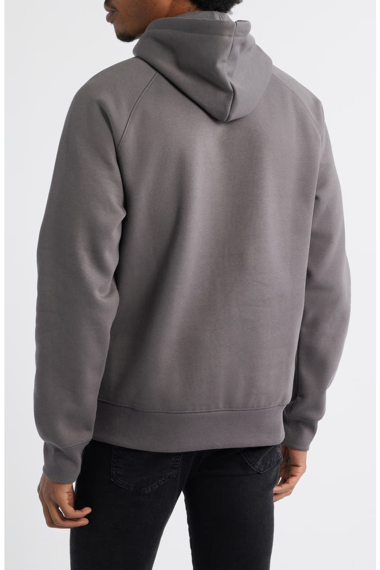 Chase Fleece Hoodie, Alternate, color, PORPHYRY / GOLD