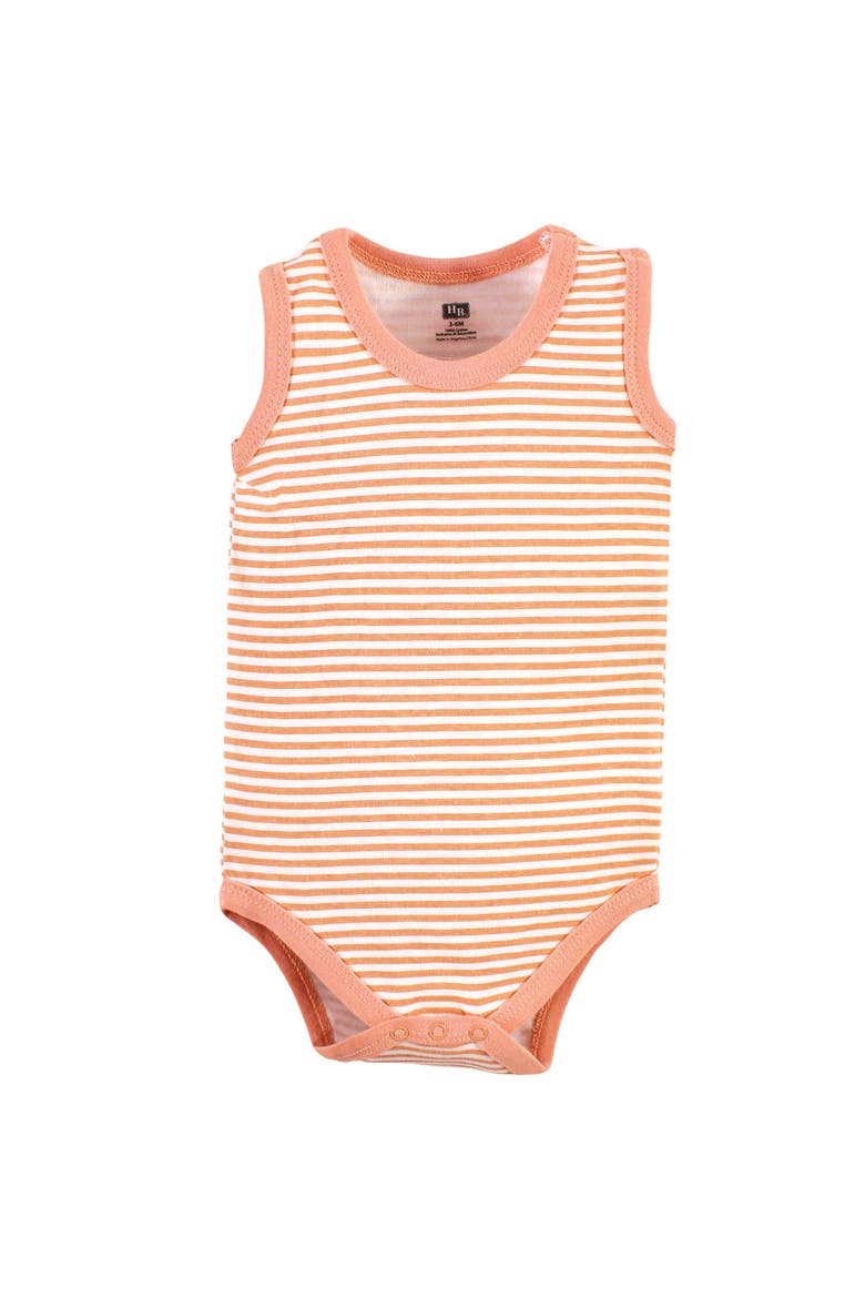 Cotton Tank-Style Bodysuits, Alternate, color, Zoo Animals