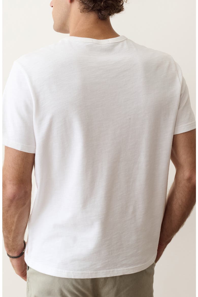 Luxe Slub Pocket T-Shirt, Alternate, color, WHITE