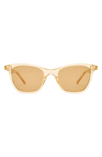 Le Specs Nonsensical 52mm D-frame Sunglasses In Neutral