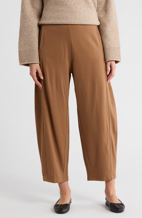 Ponte Barrel Pants