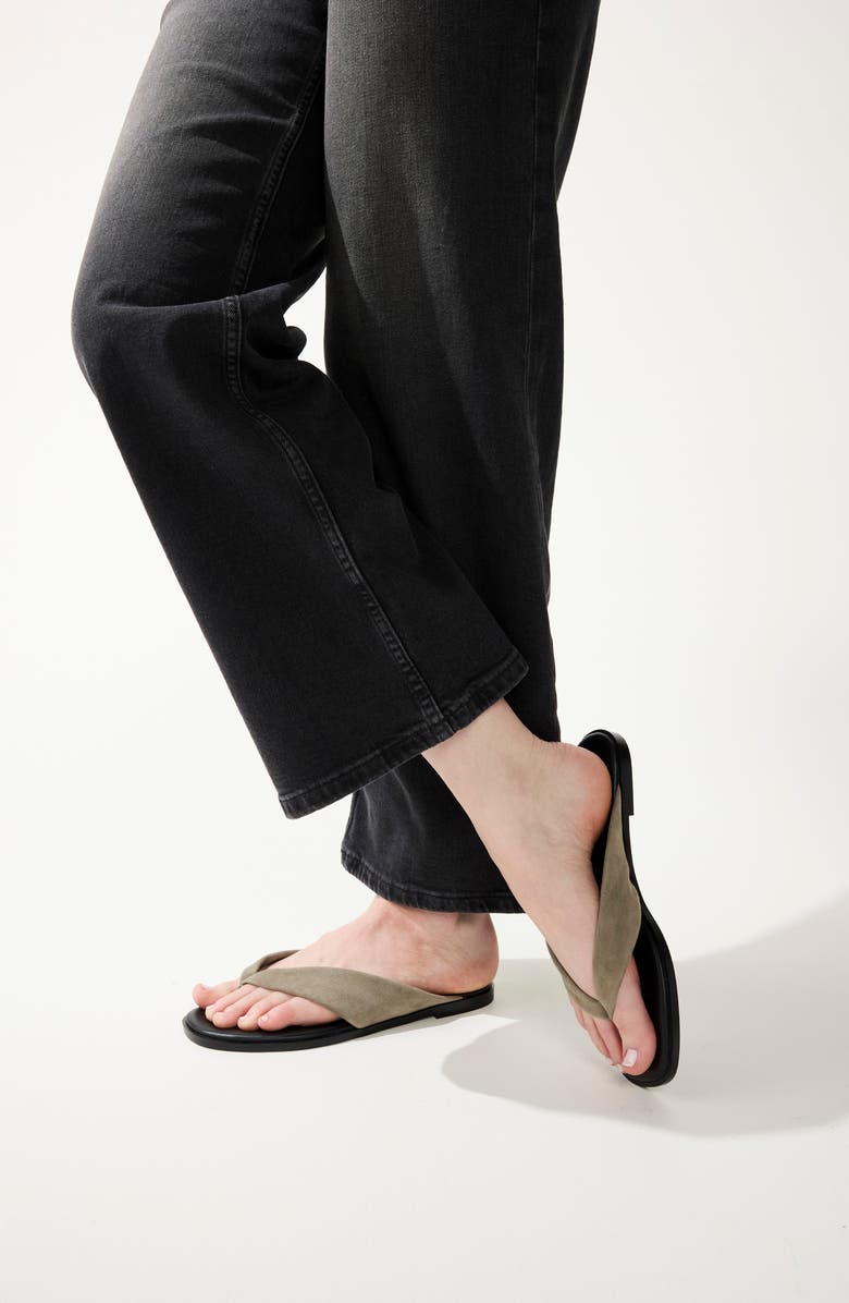 Yosi Samra Giselle Flip Flop, Alternate, color, Taupe