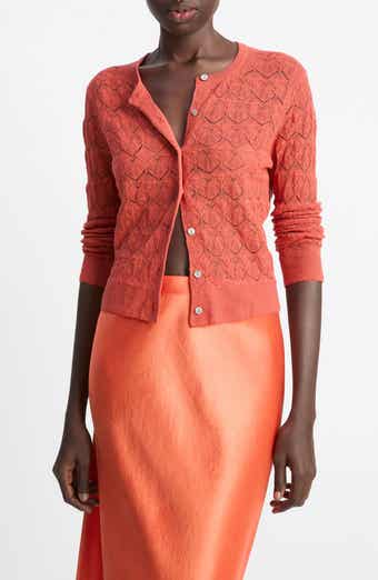 Open Stitch Cotton Cardigan