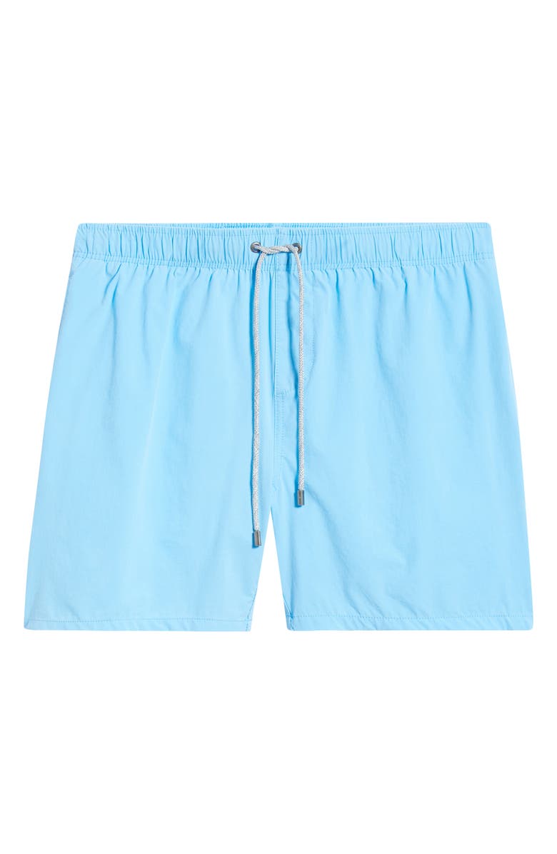 Vintage Summer Vintage Wash Water Repellent Stretch Volley Swim Trunks, Alternate, color, Blue