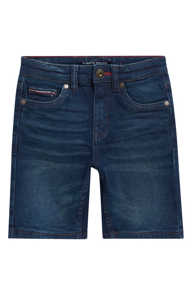 Tommy Hilfiger Kids' Five-Pocket Denim Shorts, Main, color, 