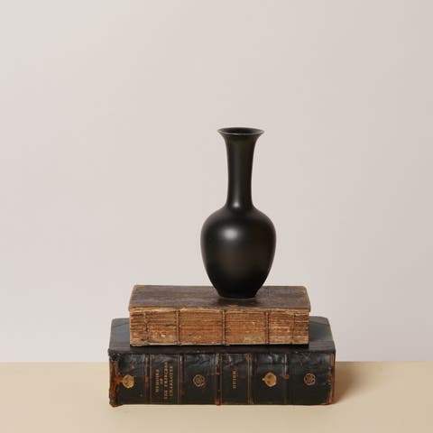 Semi-Matte Porcelain Mini Lotus Vase