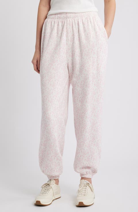 Liliana Ribbon Print Joggers