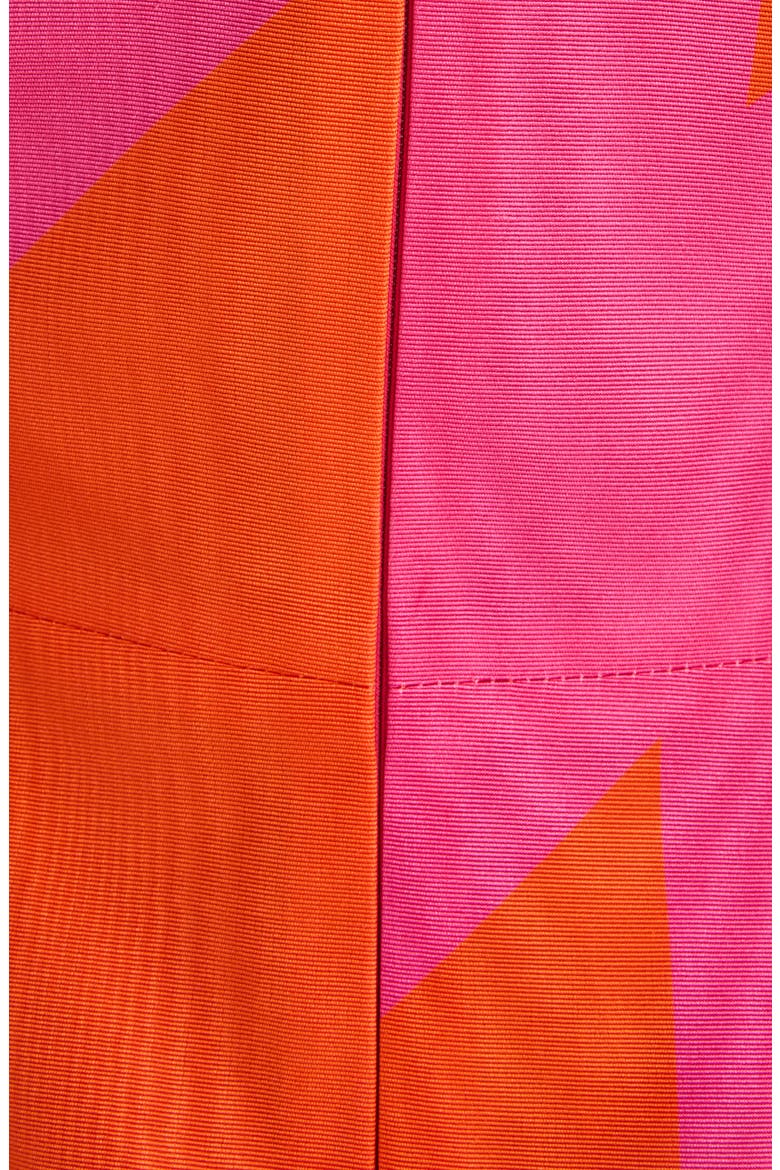Debant Broken Stripe Moiré Sheath Dress, Alternate, color, FUCHSIA