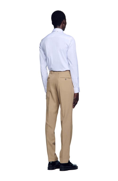 SANDRO SANDRO WOOL SUIT TROUSERS