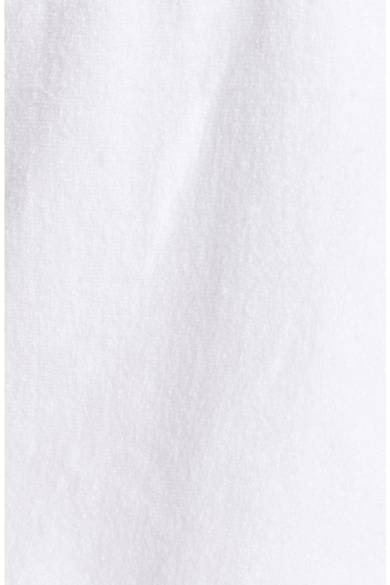 Terry Cotton Robe, Alternate, color, WHITE