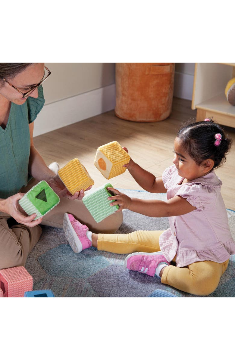 Kaplan Early Learning Company Soft Shape and Color Blocks - Set of 12, Alternate, color, 