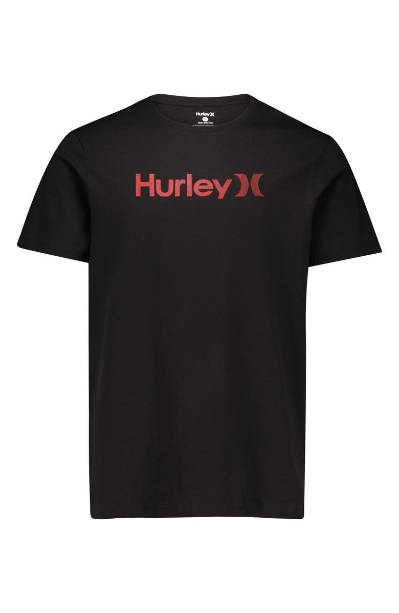 Hurley One and Only Logo Cotton Jersey Tee, Main, color,