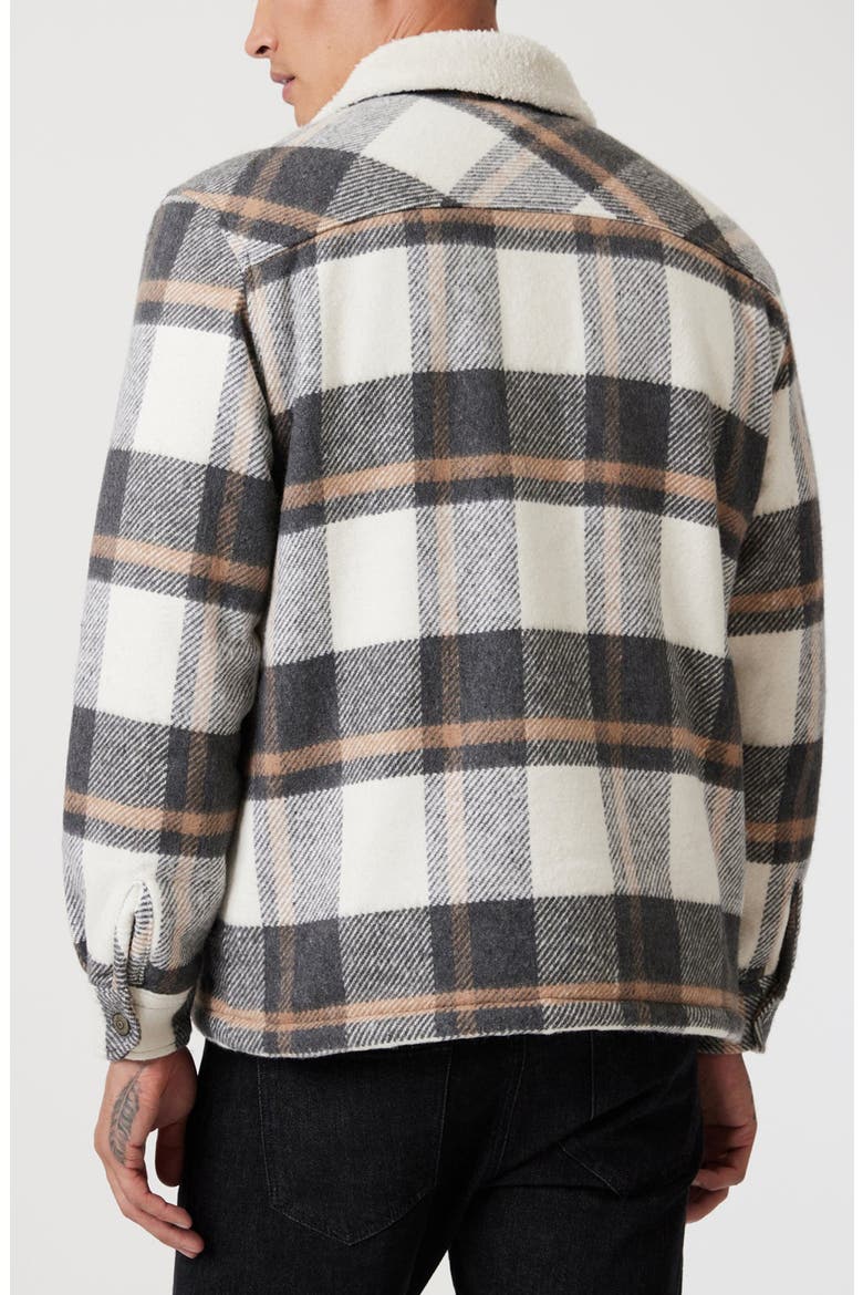 Check Insulated Shirt Jacket, Alternate, color, GRAY CHECK