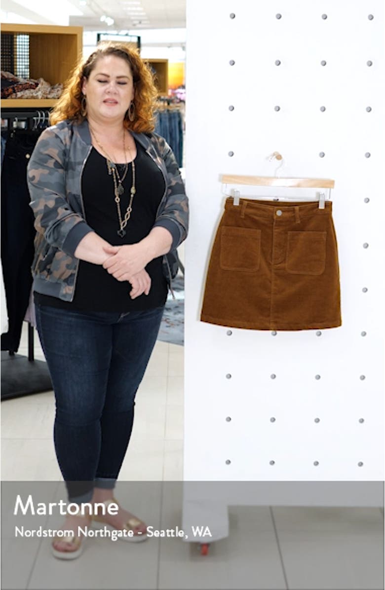 Corduroy Miniskirt, sales video thumbnail