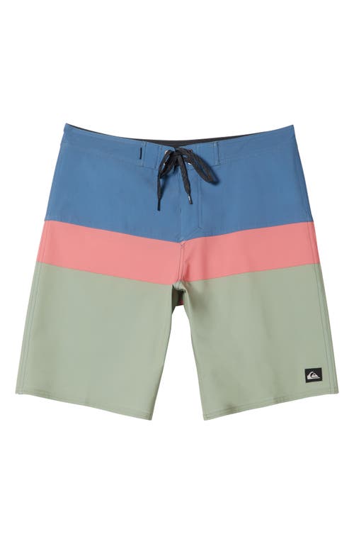 Quiksilver Surfsilk Panel 20 Board Shorts In Strawberry Print 4