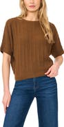 Halogen® Short Dolman Sleeve Sweater