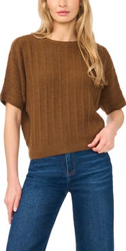Halogen® Short Dolman Sleeve Sweater
