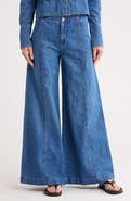 TWP Dancing In The Dark Wide Leg Jeans
