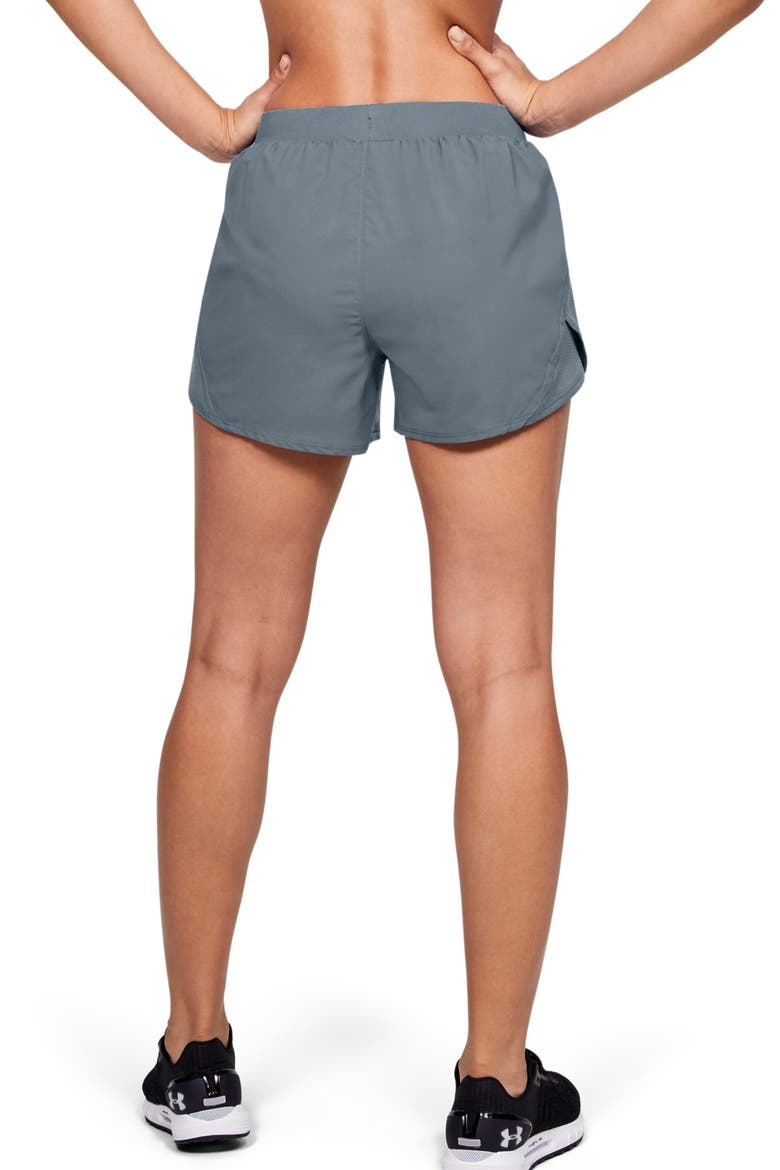 Fly By 2.0 Woven Running Shorts, Alternate, color, PITCH GREY
