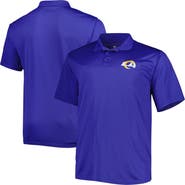 FANATICS Men's Royal Los Angeles Rams Big & Tall Birdseye Polo