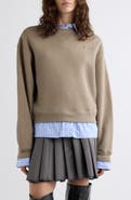 Acne Studios Finten C Organic Cotton Sweatshirt