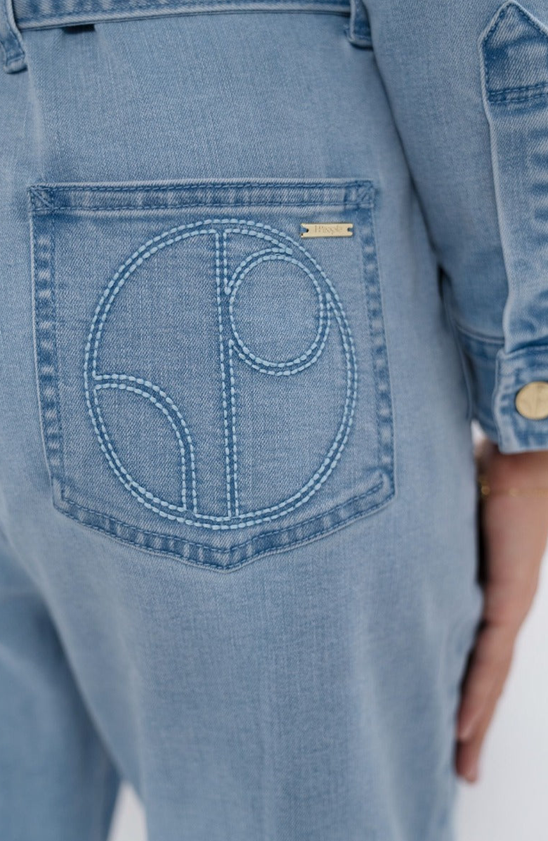 1People-US San Francisco Denim Boilersuit in Sky, Alternate, color, Sky