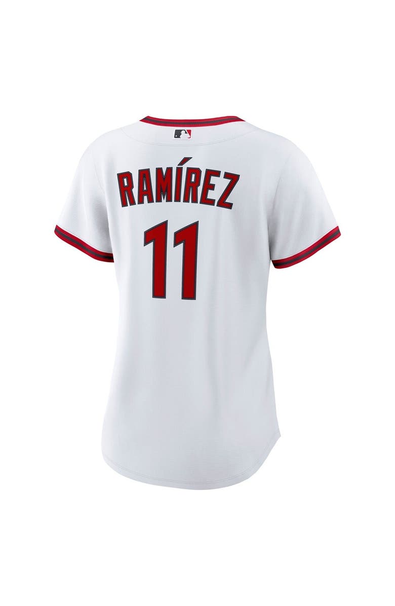 Nike Women's Nike Jose Ramirez White Cleveland Guardians Home Replica 2.0 Player Jersey, Alternate, color, White
