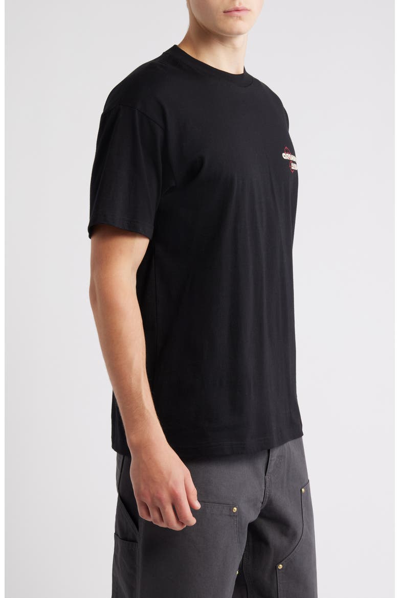 Wiptopia Organic Cotton Graphic T-Shirt, Alternate, color, BLACK