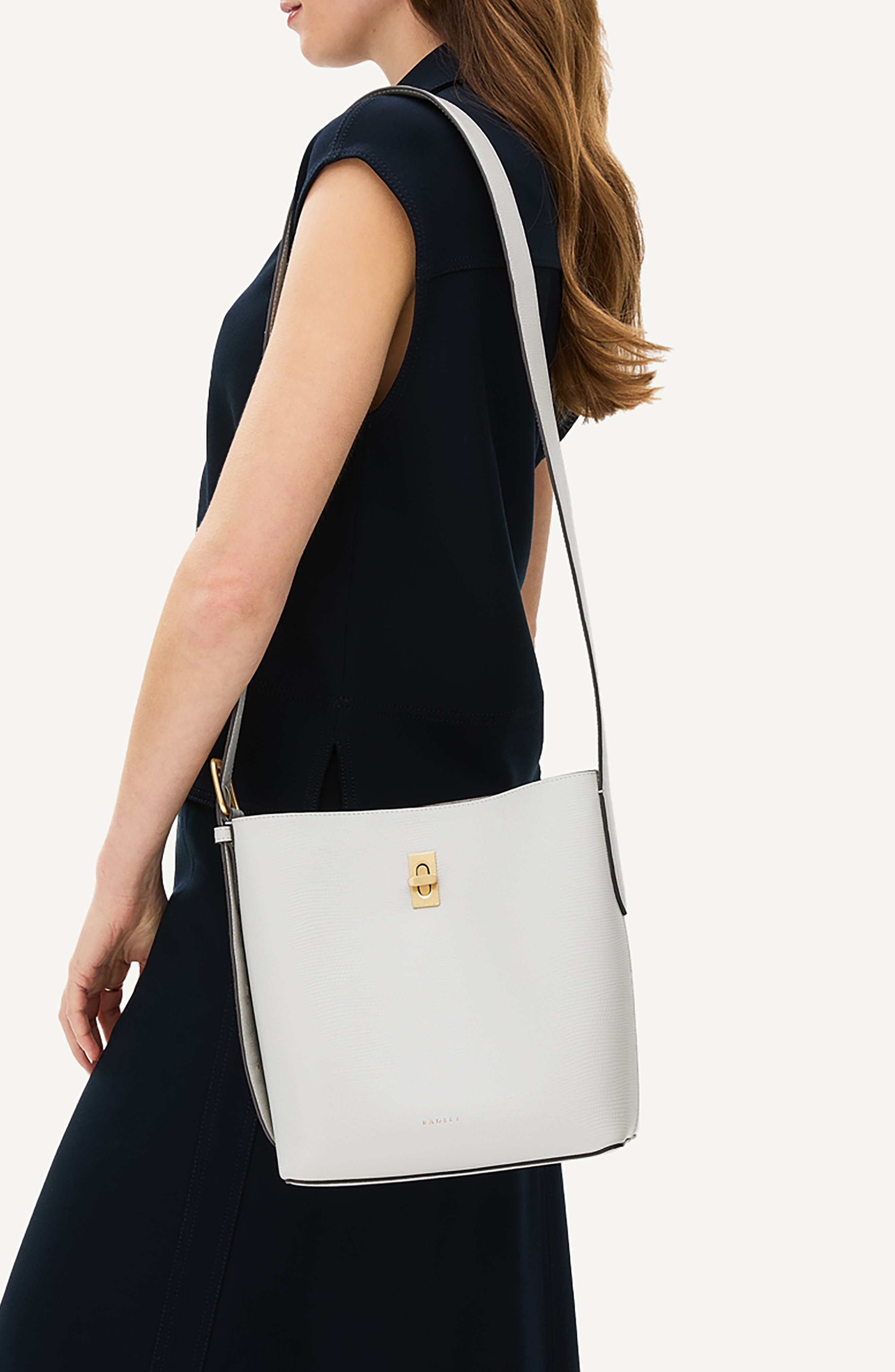 Radley Threadneedle Street Leather Crossbody Bag, Alternate, color, Mist