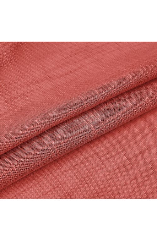 Dainty Home Set Of 2 Sheer Curtain Panels In Pink