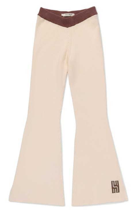 Rib Flare Pants