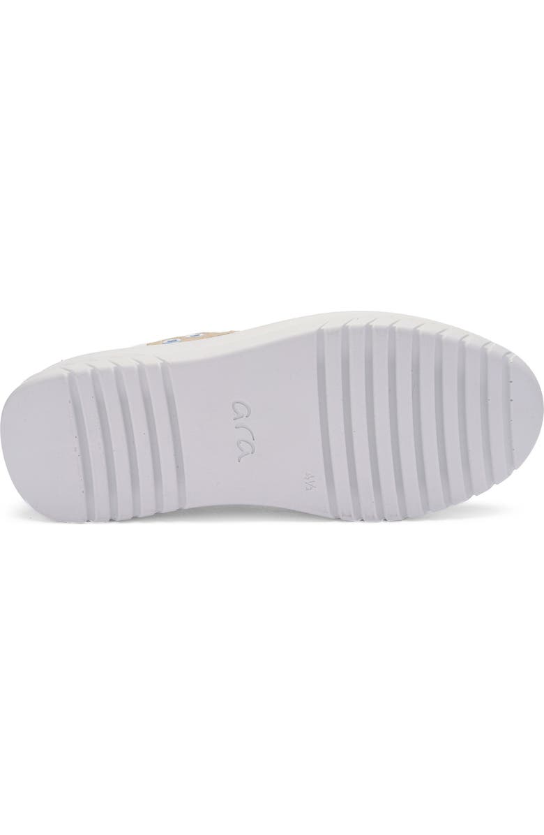 ara Meridian Platform Sneaker, Alternate, color, White/ Beach/ Cielo